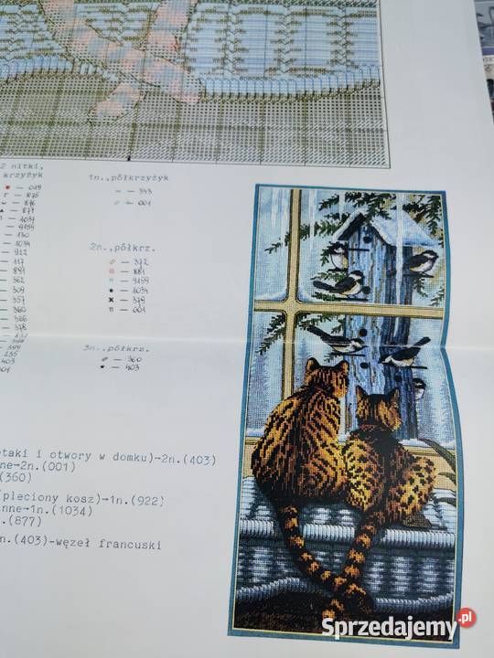 Wzory graficzne haft krzyżykowy