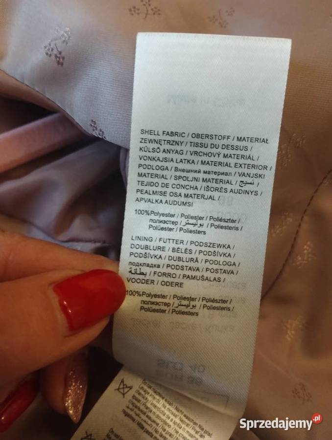 bolerko w kolorze pudrowego brudnego różu małopolskie Bochnia
