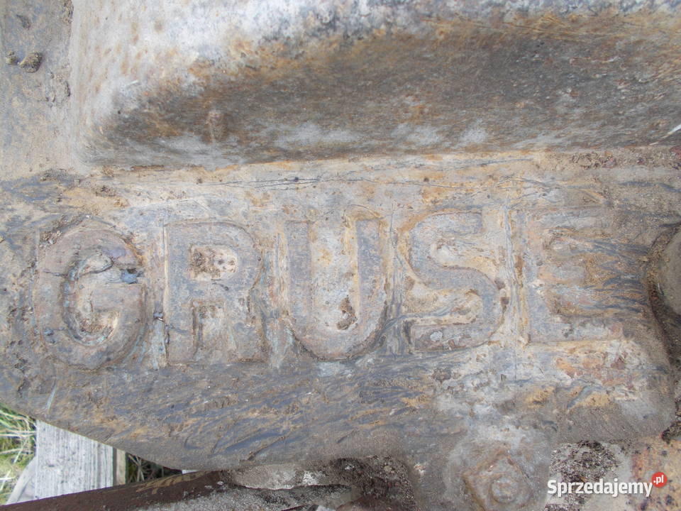 kopaczka konna KR225 GRUSE zabytek Pozostałe opolskie Brzeg