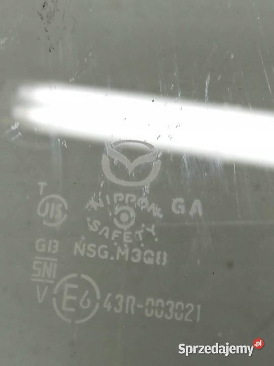SZYBA KAROSERYJNA PRAWY TYŁ 19 R SEDAN Mazda 6 świętokrzyskie