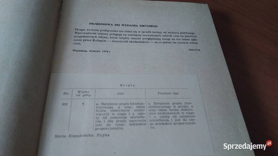 Fizyka podręcznik studentów farmacji Maria fizyka