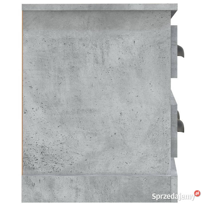 Szafka pod TV szarość betonu 100x355x45 WM816452 Warszawa sprzedam
