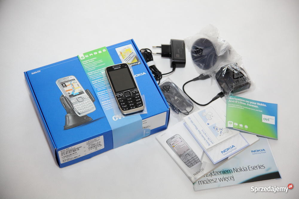 WARSZAWA NOKIA E52 E 52 audiobook sd 2gb nawigac Warszawa