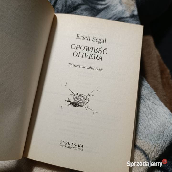 książka Opowieść Olivera autorstwa Ericha Segala wielkopolskie sprzedam