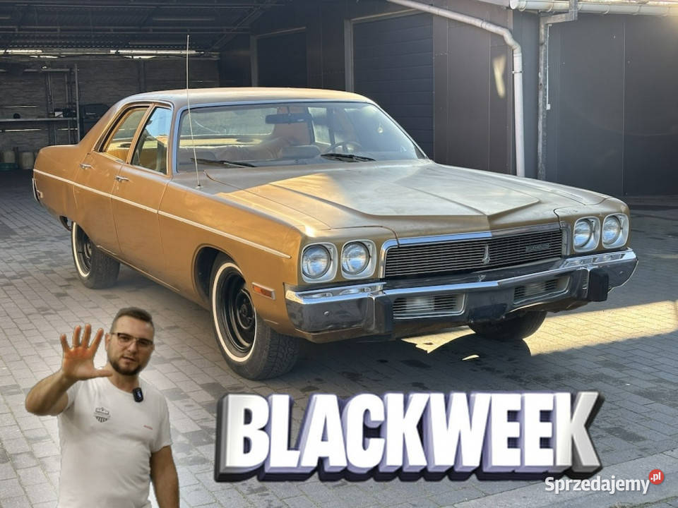 Plymouth Fury BLACK WEEK 5000 PLYMOUTH FURY 1972 Sedan / Limuzyna Sulechów