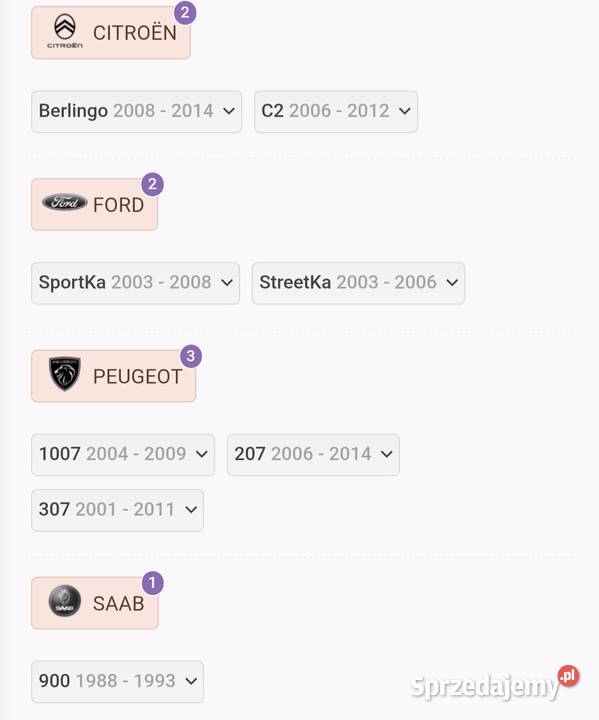 Alufelgi 4x108 16 ET27 PEUGEOT 207 307 1007 kujawsko-pomorskie Choceń