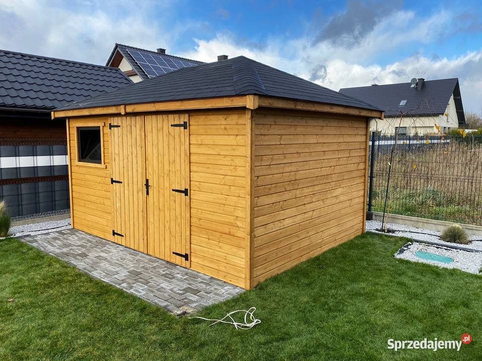 Domek narzędziowy Ares 3m x 4m Altanka drewniana Wrocław