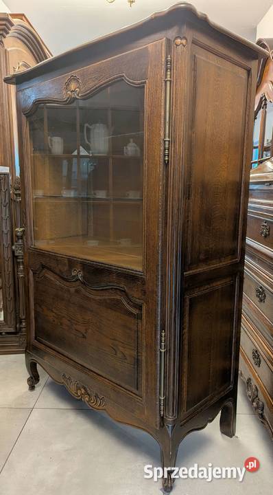 Piękna witrynaserwantka ludwikowska dąbsklep Dąbrowa Górnicza