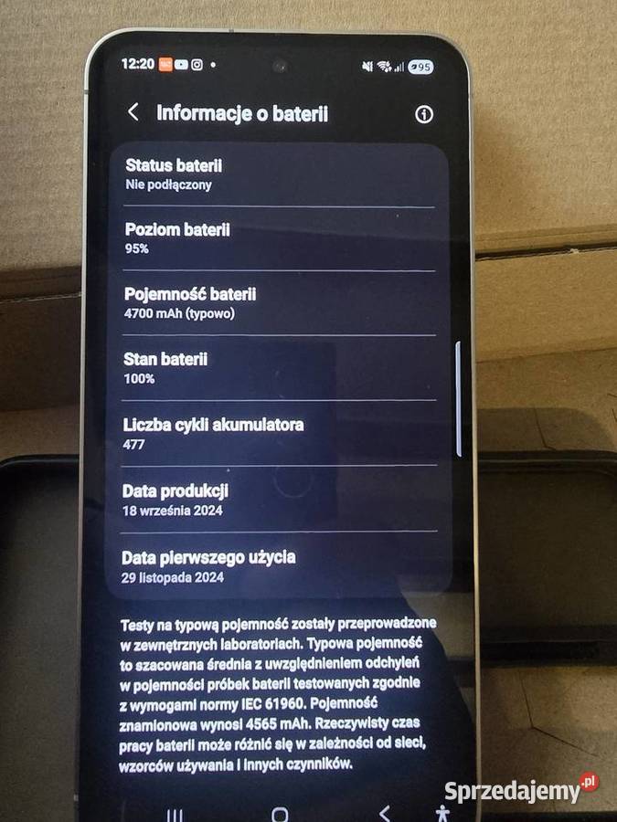 Samsung Galaxy S24 FE 128GB 8GB RAM Stan Warszawa