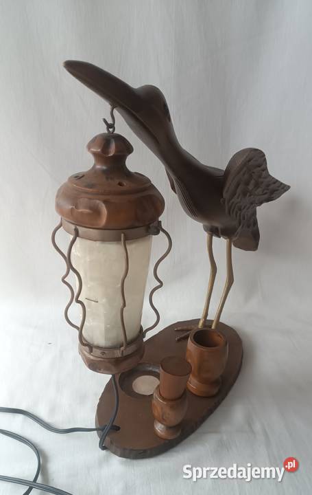 ampa stołowa Heron w stylu art dco z Białystok