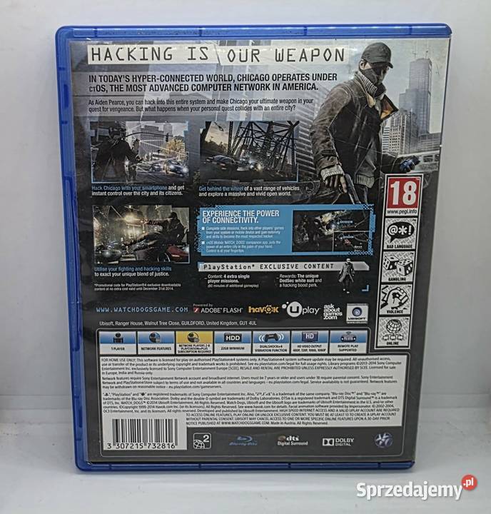Gra Watch Dogs 4 Elbląg