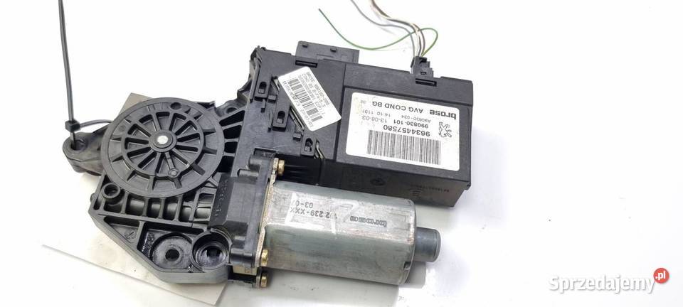 SILNICZEK SZYBY LP PEUGEOT 307 9634457580 Lipno sprzedam