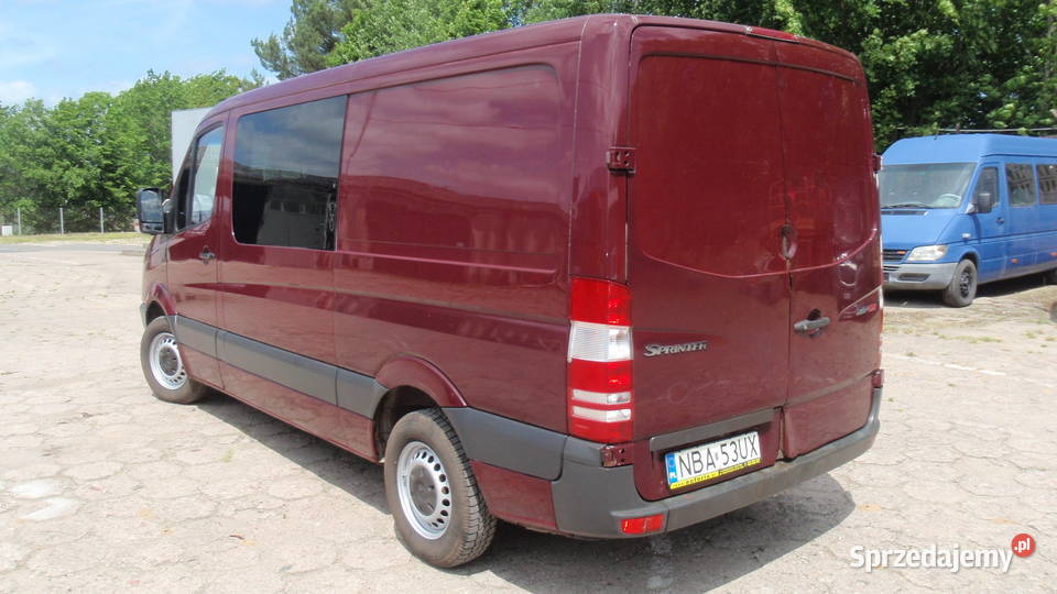 Mercedes Sprinter 210CDI 7osob klima Napęd tylna oś Lidzbark Warmiński