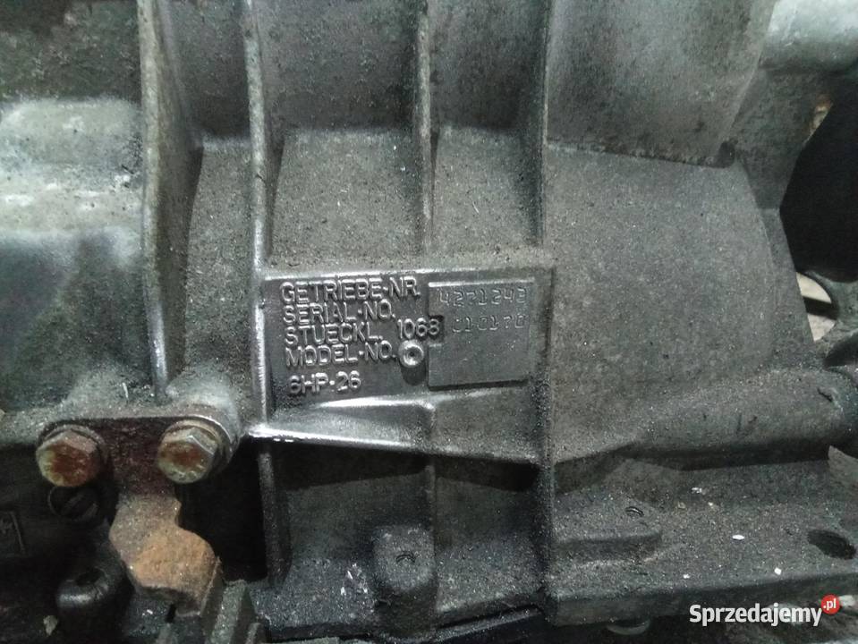 G903 SKRZYNIA BIEGÓW BMW E90 30D ZF 6HP26 osobowe Układ napędowy Opole Lubelskie