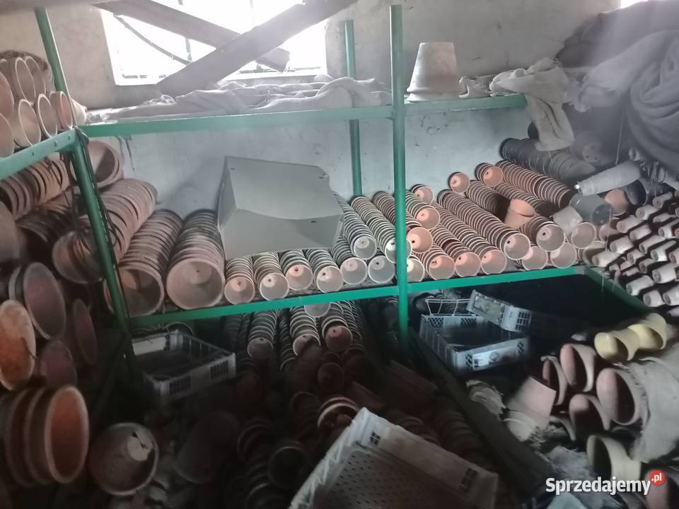 Doniczki vintage retro koszer stare gliniane Warszawa