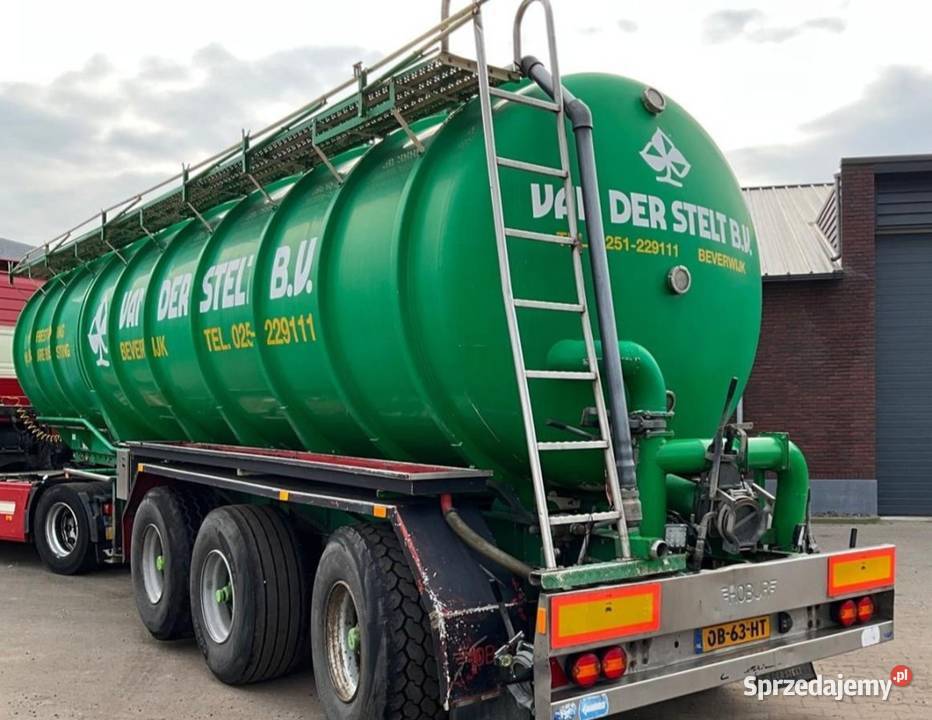 Naczepa beczka cysterna szambiarka komunalna