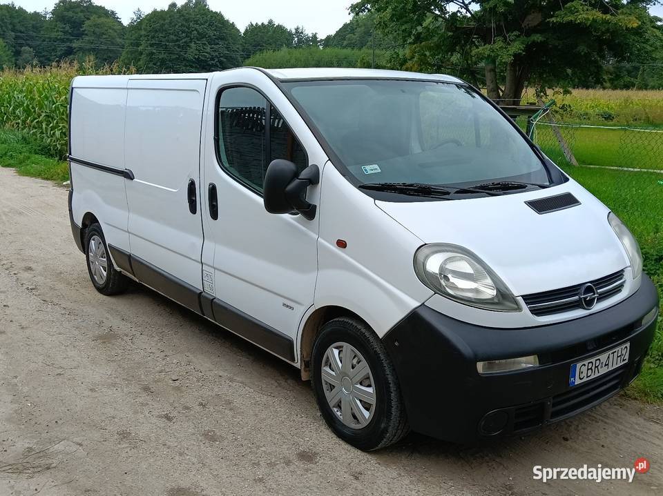 Opel vivaro 25cdti 2004r long Rok produkcji 2004 Tadajewo