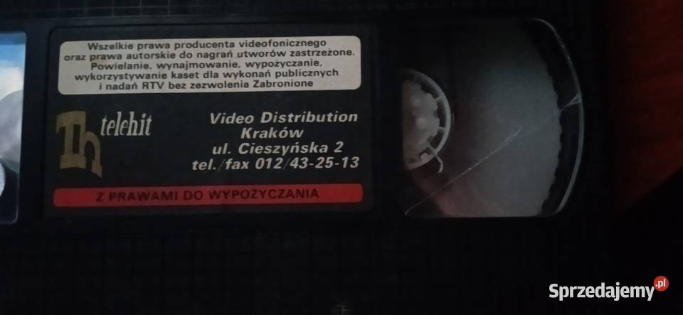 Sprzedam Kasety VHS Pozostałe Biała Podlaska