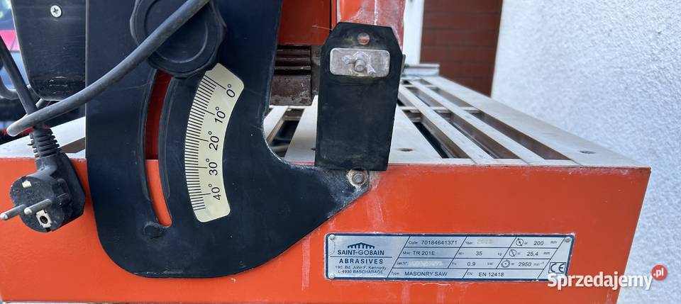 Przecinarka do płytek Norton Clipper TR 201 E Lębork