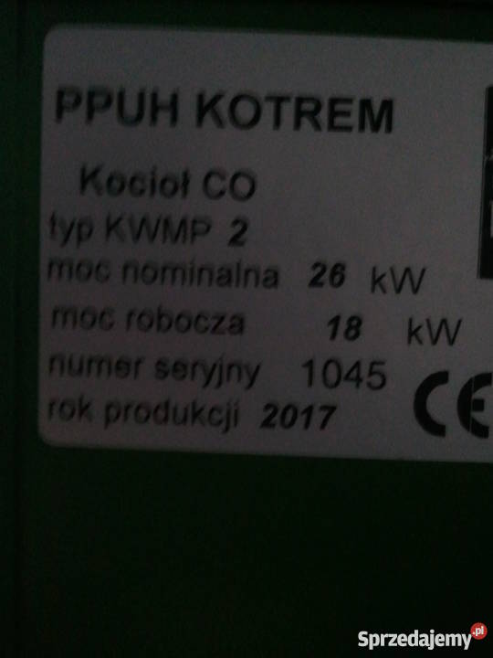 Kocioł co Kotrem KWMP2 26kw GWARANCJA 4 LATA Waleńczów