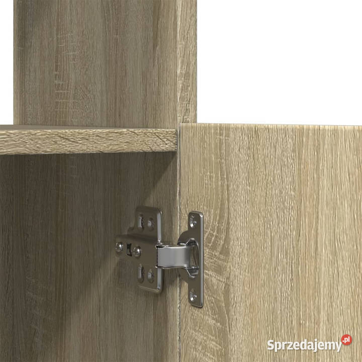 Wysoka szafka dąb sonoma 92x33x100 materiał Warszawa sprzedam