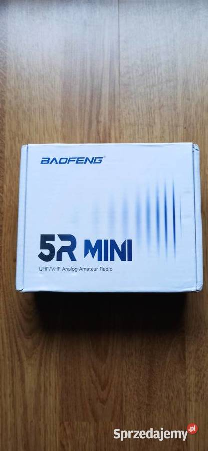 Baofeng UV5R mini skaner częstotliwości policja