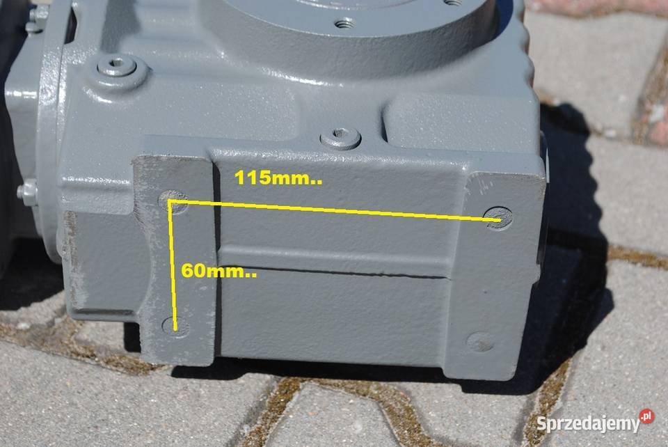 Motoreduktor kątowy 075kw 60obrmin Firmy SEW Kargowa