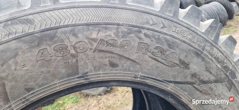46085r34 184r34 18434 48080r34 Nokian 80 bez Opony rolnicze Nowe Miasto Lubawskie