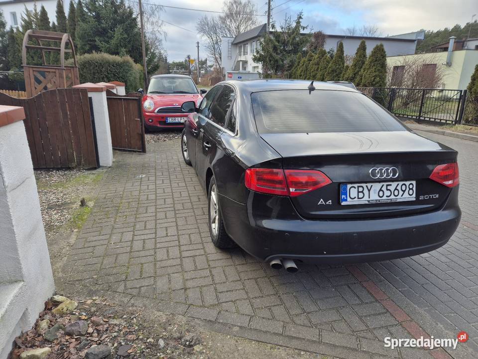 AUDI A4 323 czarna Bydgoszcz sprzedam