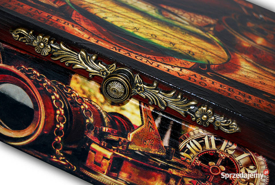 DUŻA SKRZYNIA PODRÓŻNIKA drewniany kufer 40x30 Bydgoszcz sprzedam