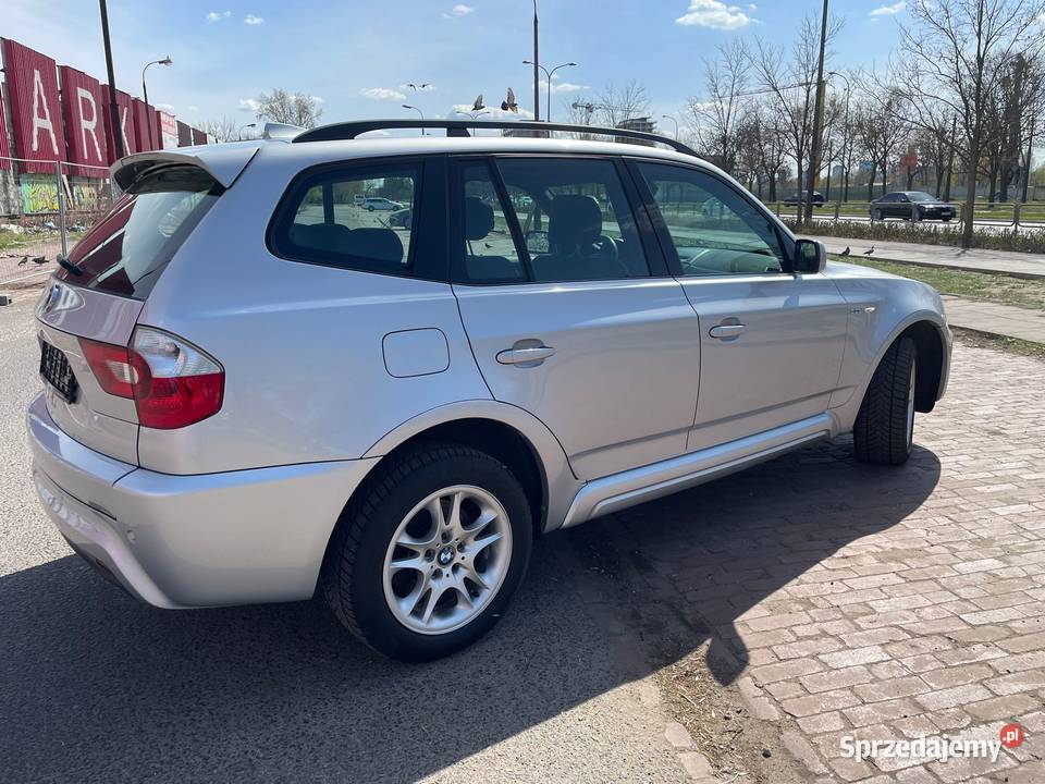 BMW X3 E83 30d 218 M Pakiet Automat Bezwypadkowy mazowieckie Warszawa sprzedam