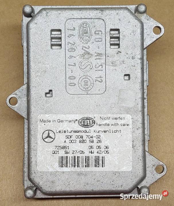 MODUŁ SKRĘTU XENON MERCEDES 5DF00870402 osobowe Mielęcin