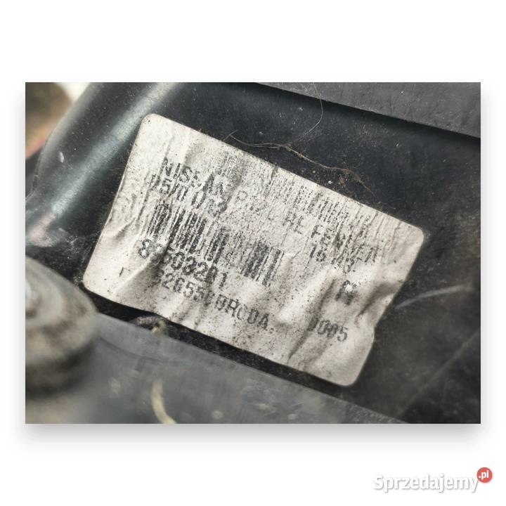 LAMPA PRAWA Nissan Qashqai I J10 20092013 tylna Chełm
