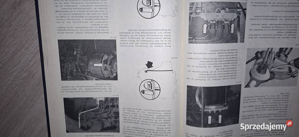 Dieselmotor 4 VD 145121SRW REPARATURHANDBUCH VEB Łęczyca