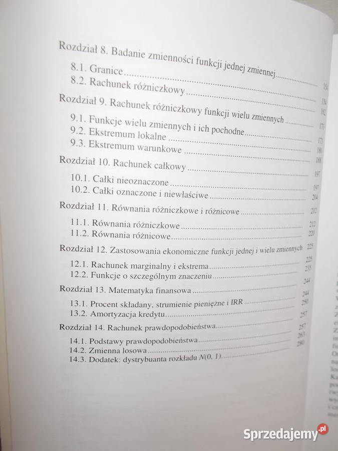 Matematyka w ekonomii i zarządzaniu w Poznań