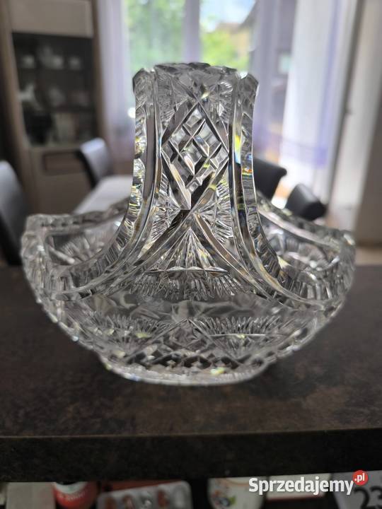Koszyk kryształ PRL Porcelana i szkło Kłodzko sprzedam