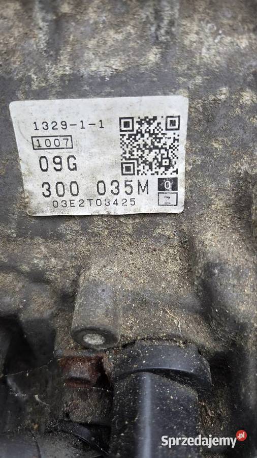 Skrzynia automatyczna Tiptronic 09G Audi A3 8P Białobrzegi