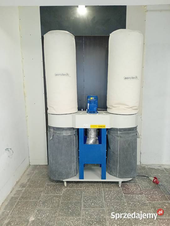 Odciąg firmy Aerotech silnik 22Kw Produkcja Rzeszów