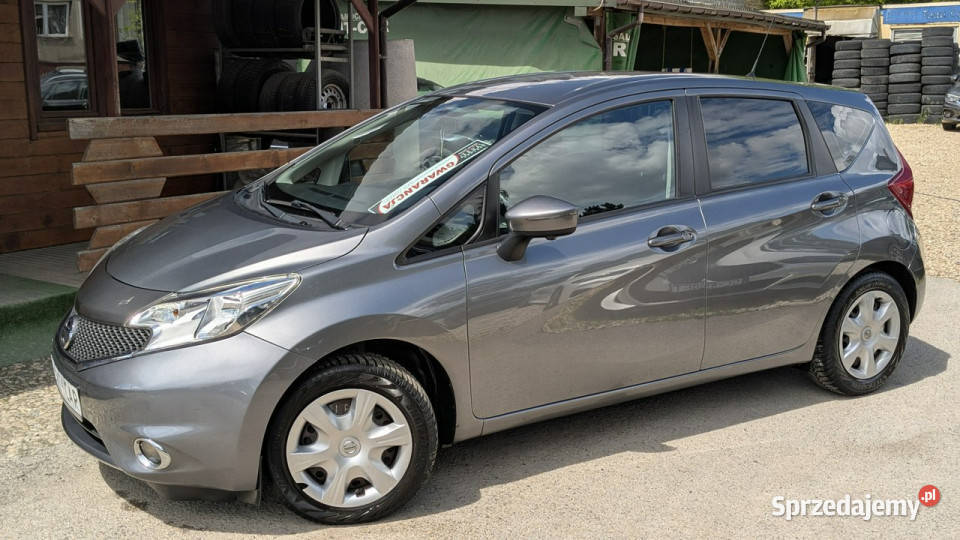 Nissan Note 15dCi90BezwypadkowyKlimatyzacja Navi ABS Częstochowa