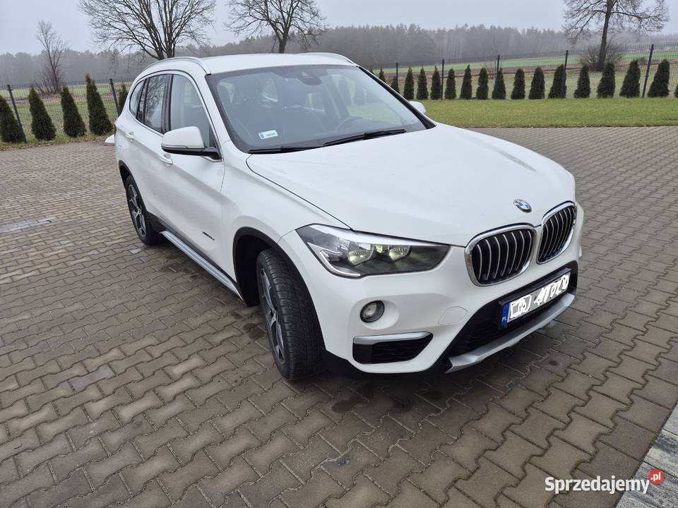 BMW X1 xdrive 2017r 18d polski salon ASOBMW Motoryzacja Biała Podlaska