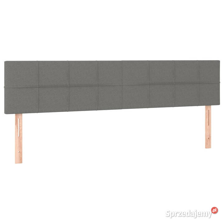 Zagłówek do łóżka z LED ciemnoszary 180x5x7888 Warszawa