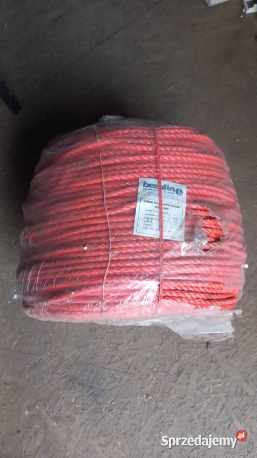 Lina polipropylenowa kręcona 8mm500m Orle