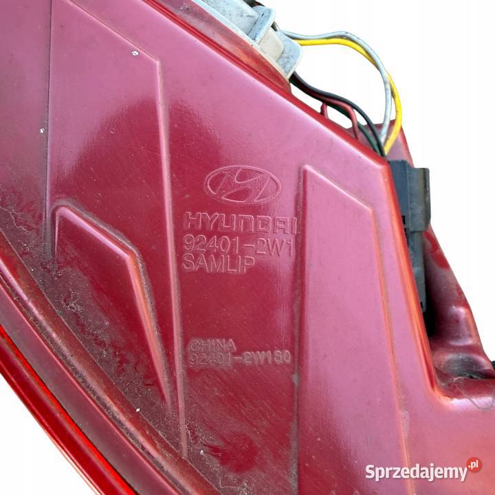 Lampa tylna Lewa Led Hyundai Santa Fe 2016r wielkopolskie Barłogi
