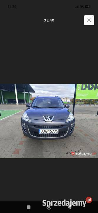 Peugeot 4007 4x4 Platinium nieuszkodzony Wałbrzych