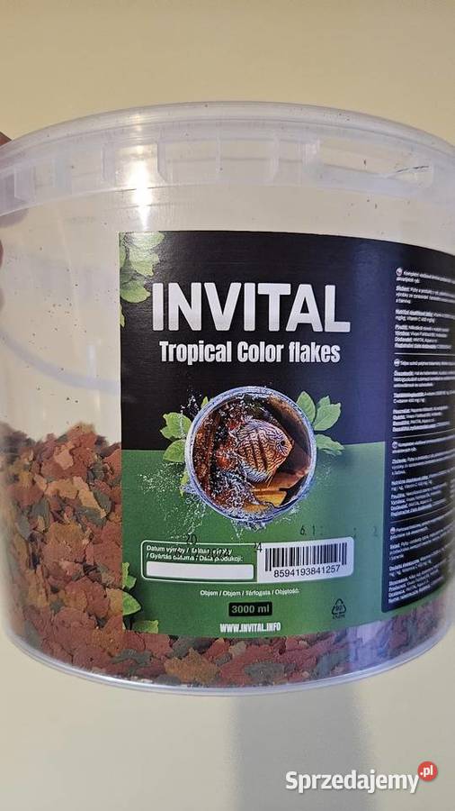 Pokarm ryb akwariowych Zwierzęta Baligród