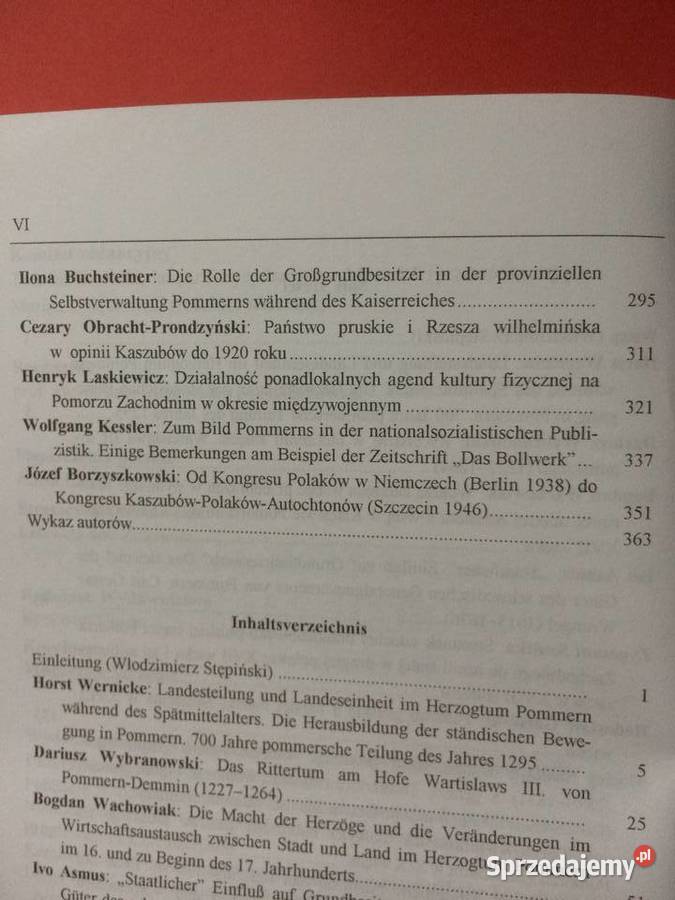 3514 Państwo I Społeczeństwo Na Pomorzu Zach Do zachodniopomorskie Szczecin