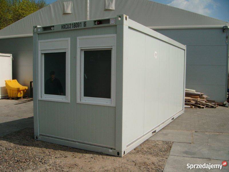 kontenery budowlane biurowe Biznes i Przemysł Janikowo sprzedam