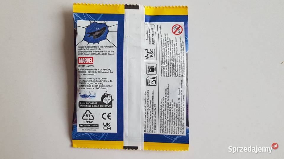 LEGO Figurki Spiderman i Venom saszetki Marvel Dąbrowa Górnicza