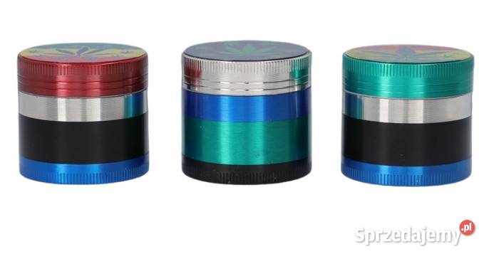 Kolorowy Grinder Crusher Młynek do Tytoniu z śląskie Ostrowy nad Okszą