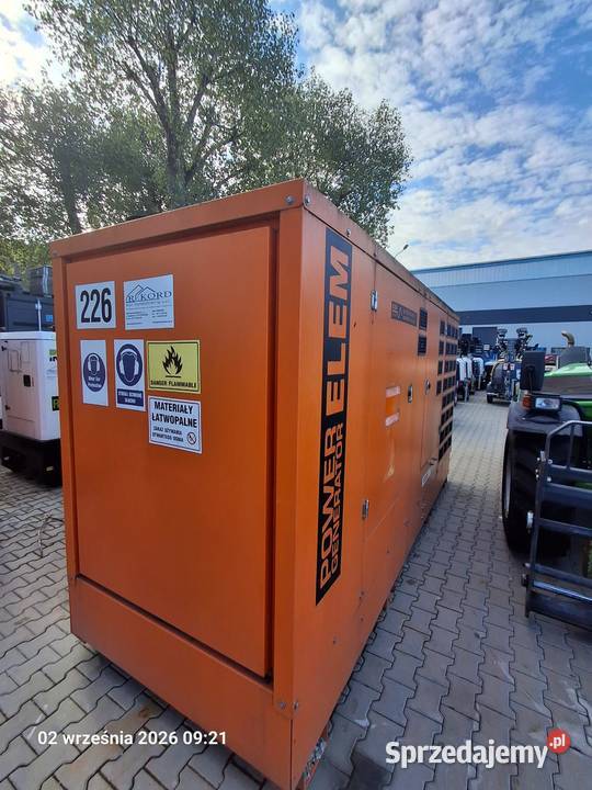 Sprzedaż Agregat prądotwórczy GRUPEL 347 kVA sprzedam